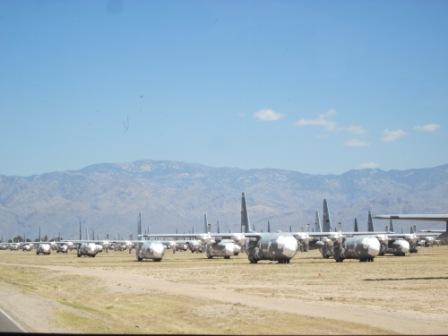 Hundreds of C-130.