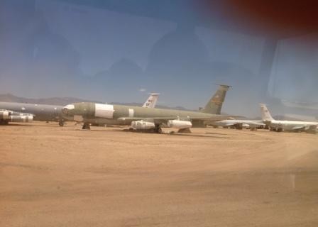 KC-135 partly scrapped.