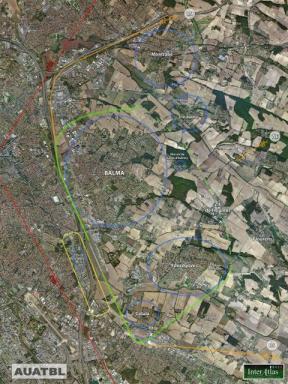 View of the "circuite de aérodrome".