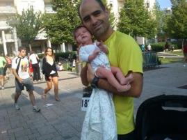 Posing with Andre prior to the start.