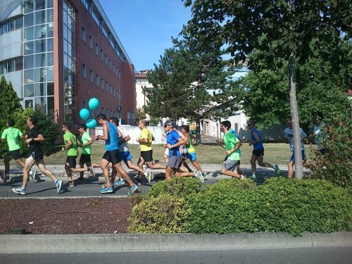 Running at about 5k.