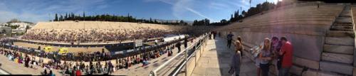 Panathinaiko stadium panoramic view.