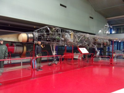 Cut out of a Dassault Mirage F1.