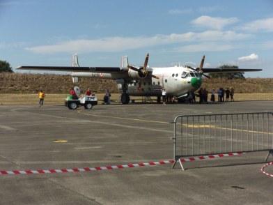 Nord Aviation Noratlas in static display.
