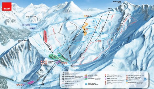 Cauterets plan (2014-2015).