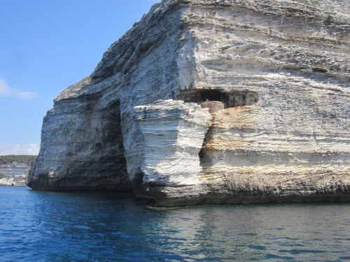 Film location of "The Guns of Navarone" from the sea (2/2).