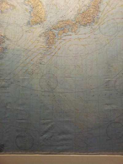 Map of US Air Force Pacific operations.