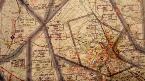 Chart view of Toulouse Lasbordes - Auch.